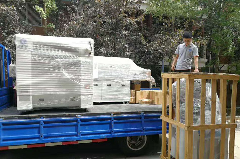 Hangzhou customer SMT equipment special car delivery