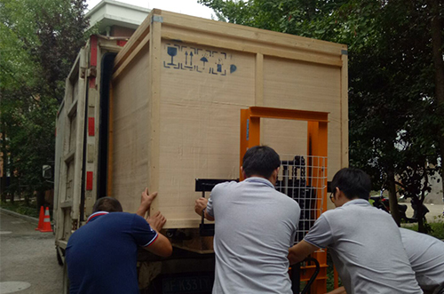 Lishui customer SMT equipment special car delivery